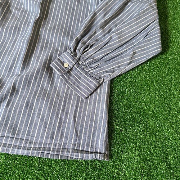 Chaps Long Sleeve 1/4 Button Placket Mandarin Collar Tunic Shirt Plus Size XXL - Picture 3 of 11